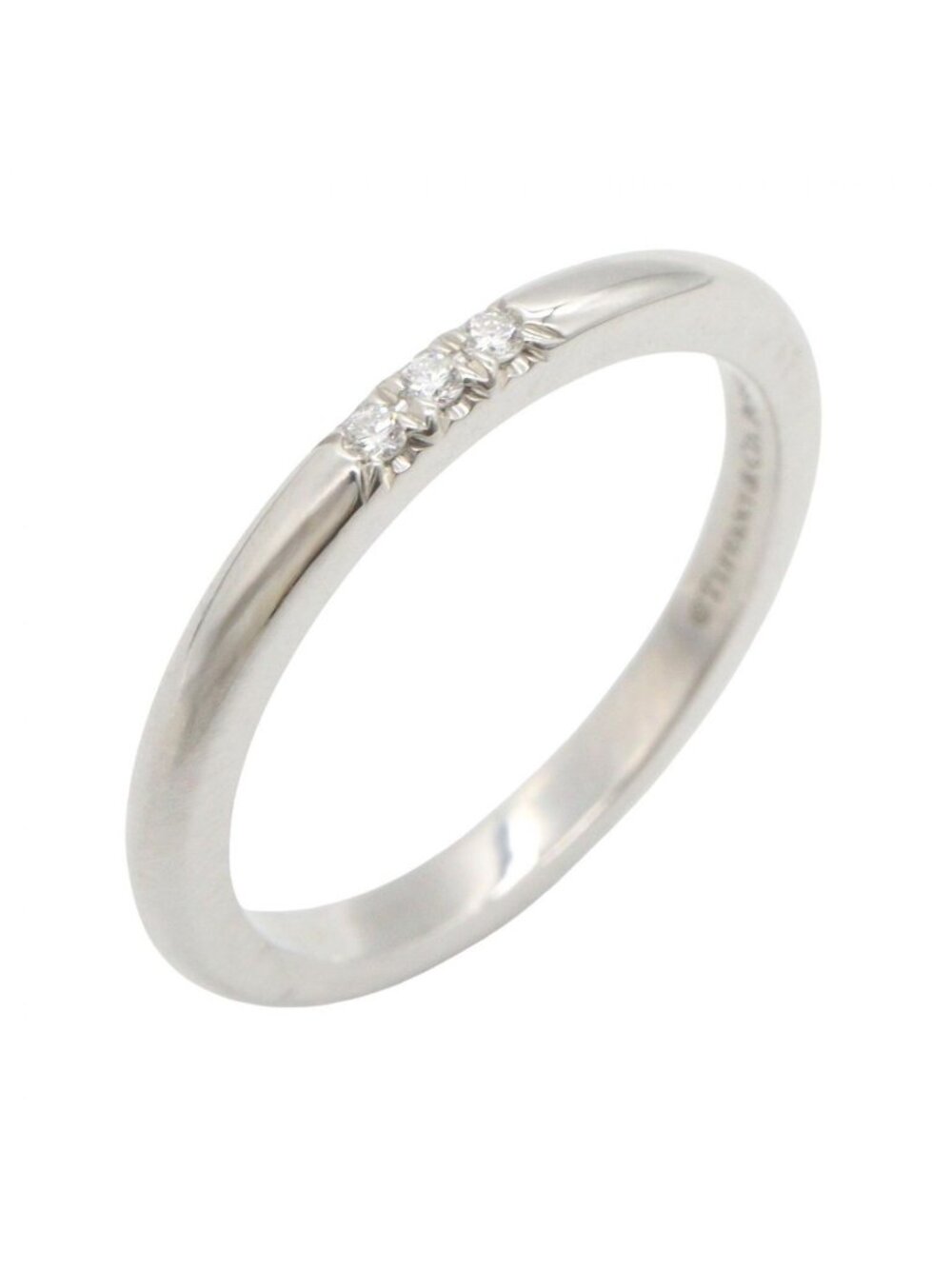 Tiffany & Co Ring Forever Wedding Platinum Diamond